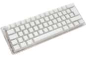 Tastatur - Ducky One 3 - Aura White Nordic - Mini 60% - Cherry Brown - RGB - ND - Gamingtastatur - Nordisk - Hvit - DKON2161ST-BFIPDAWWWWC1