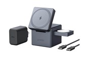 Mobil - Adaptere og ladere - Anker 3-in-1 15W Cube with MagSafe - Grey - Y1811G11