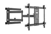 Veggmontering, AV-braketter & AV-møbler - Gembird WM-80ST-05 mounting kit - for LCD TV - full motion - black 50 kg 80" 200 x 200 mm - WM-80ST-05