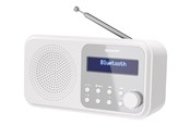 DAB, nettverks- og klokkeradio - Sharp Tokyo DR-P420 Portable Digital Radio USB or Battery Powered - DAB/DAB+/FM - Mono - Hvit - DR-P420(WH)