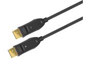 Skjermkabel - Pro 2.0 Optical DisplayPort - Hybrid - Skjermkabel - 20m - Svart - 4040849648670