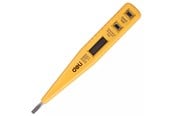 Instrumenter - Deli Tools Voltage Tester 12-250V  EDL8003 (yellow) - EDL8003