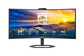 Skjerm - 34" Philips 5000 Series - 3440x1440 - 100Hz - VA - USB-C - 34E1C5600HE