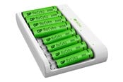 Batteri - GP ReCyko Battery Charger USB E811 incl. 4x AA 2100 mAh + 4 x AAA 850 mAh Batteries - 202252