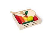 Rollelek - Melissa & Doug Cutting Food - Wooden Play Food - 487