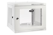 Rackskap - Tripp Lite Wallmount Rack Enclosure Cabinet 9U Switch Depth Deep White - rack enclosure cabinet - 9U - SRW9UDPW