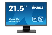 Skjerm - 22" iiyama ProLite T2252MSC-B2 - 1920x1080 - IPS - Touchscreen - T2252MSC-B2