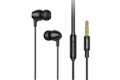 Hodetelefoner - Vipfan Wired in-ear headphones  M16 3.5mm jack 1m (black) - M16-black