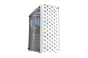 Kabinett - Darkflash Computer case DK351+ 4 fans (white) - Kabinett - Hvit - DK351 White