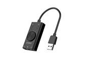 Forsterker - ORICO multifunction USB 2.0 External Sound Card 10cm - SC2-BK-EP