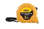 Verktøy - Deli Tools Steel Measuring Tape 3m/16mm  EDL9003B (yellow) - EDL9003B