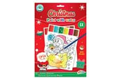 Kreative leker - Grafix Water drawing book Christmas - 800048