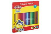 Arts & Crafts - Tilbehør - Hasbro Play-Doh 24 Coloured Pencils in Tin - 160003