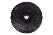 Sport & Fitness - ASG Bumperplate Black 25 KG Ø50 - ASG4058IONE SIZE