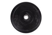 Sport & Fitness - ASG Bumperplate Black 15 KG Ø50 - ASG4056IONE SIZE