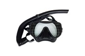 Vannlek - ASG Diving Mask & Snorkel Set for Adults - ASG3009BLACKONE SIZE