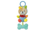 Babyleker - Clementoni Baby - Plush Rattle Dog - 17785