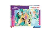 Puslespill - Clementoni Glitter Puzzle Disney Princess 104pcs. Gulv - 20346