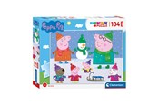 Puslespill - Clementoni Maxi Puzzle Peppa Pig 104st. Gulv - 23752