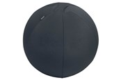 Gamingstol - Leitz Ergo Active Balanseball med stoppfunksjon 55cm Mørkegrå Ball chair - Stoffdeksel - Opptil 120 kg - 65410089