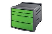 Arkivering & Oppbevaring - Esselte Vivida - drawer cabinet - vivid green - 626499