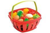 Leketøy - Ecoiffier 100% Chef Fruit and Vegetables in Basket - 966