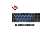 Tastatur - Keychron K1 Pro QMK/VIA Wireless RGB Hot Swap Low Profile Red - ND - Gamingtastatur - Uten numpad - Nordisk - Svart - K1P-H1