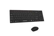 Tastatur - Esperanza WIRELESS SET 2.4GHZ USB LIBERTY BLACK - Tastatur & Mussett - Svart - EK122K