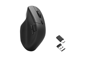 Mus - Keychron M6 Wireless - Svart - Ergonomisk mus - Optisk - 7 - Svart - M6-A1