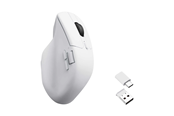 Mus - Keychron M6 Wireless - Hvit - Ergonomisk mus - Optisk - 7 - Hvit - M6-A3