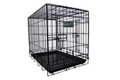 Hund - Active Canis Travel Dog Car Cage X-large L107 W70 H79 cm Black - T6860XL