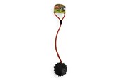 Hund - Active Canis Ball with rope - Black - 12113