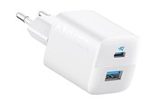 Mobil - Adaptere og ladere - Anker 323 Charger 33W 1x USB-A 1x USB-C Power Adapter - White - A2331G21