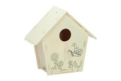 Byggesett - Lobbes Make your own Wooden Birdhouse variation C - 12732000110