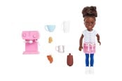 Dukker, Bamser & Utstyr - Barbie Chelsea Can Be… Barista Doll And 7 Career-themed Accessories Including Coffee Maker - HKD95