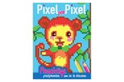 Kreative leker - Mondikaarten Pixel Coloring Book Monkey - 9789088201226