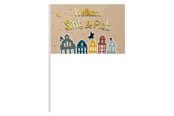 Leketøy - Folat BV Waving flag 'Welcome Sint & Piet' 30x20cm - 65696