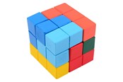 Puslespill - Johntoy Wooden Magic Cube Tre - 25051