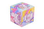 Puslespill - Johntoy Unicorn Puzzle Cube Blokk - 24494