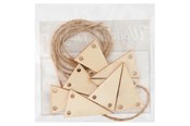 Treleker - Lobbes Decorate your Wooden Mini Bunting - 927002