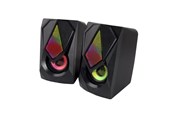 Høyttalere - PC - Esperanza SPEAKERS 2.0 USB LED RAINBOW BOOGIE - Svart - EGS102