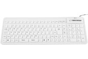 Tastatur - Esperanza USB SILICONE KEYBOARD FOR COMPUTERS AND TABLETS EK126W WHITE - Tastatur - Hvit - EK126W