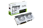 Grafikkort - ASUS GeForce RTX 4070 SUPER DUAL OC White - 12GB GDDR6X RAM - Grafikkort - 90YV0K84-M0NA00