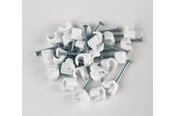 Diverse kabel - Proove Cable clips 5mm 25-pack White - AV9025