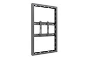 Veggmontering, AV-braketter & AV-møbler - Multibrackets M Pro Series enclosure - Slim - for flat panel - universal - black 25 kg 43" Up to 200 x 300 (portrait) - 7350105216671