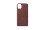 Mobil - Deksel og etui - ONSALA Mobilecover Brown iPhone 11 Pro Max Creditcard Pocket - 588515