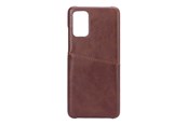 Mobil - Deksel og etui - ONSALA Mobilecover Brown Samsung S20 Plus Creditcard Pocket - 588525