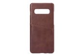 Mobil - Deksel og etui - ONSALA Mobilecover Brown Samsung S10 Plus Creditcard Pocket - 588531