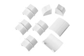 Diverse kabel - D-LINE Adapter Kit 22x22mm 8 Pieces White - FLCOCPECAP22W