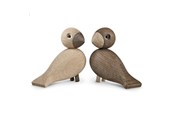 Dekorasjon - Kay Bojesen Lovebirds oak/smoked oak 1 Pair - 39204